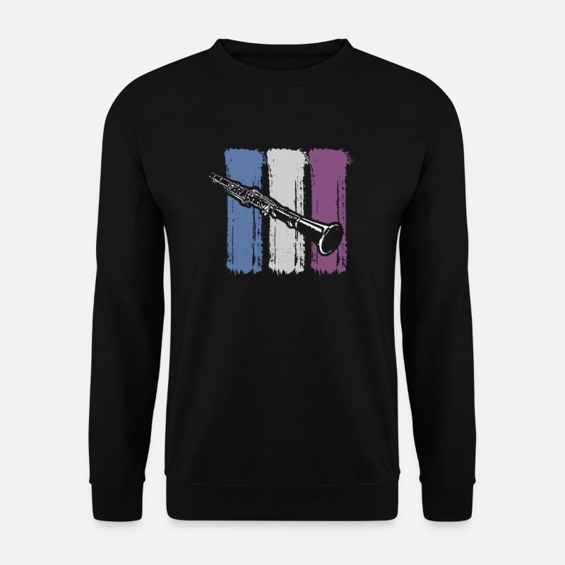 klarinette - Unisex Pullover - Schwarz