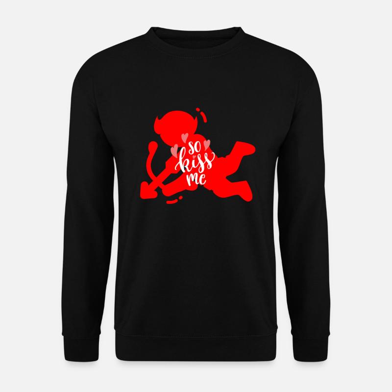 Saint Valentin, Saint Valentin, Saint Valentin - Sweat-shirt Unisexe - noir