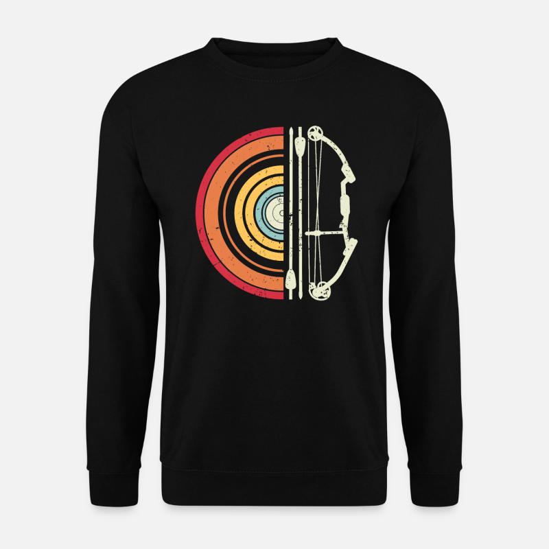 Retro Archery Archery - Unisex Sweatshirt - black