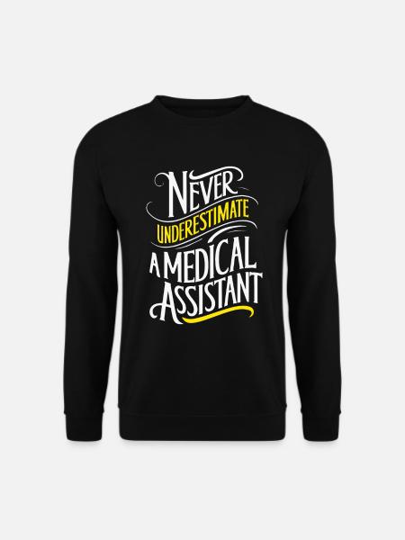 MFA - Die stille Kraft im Gesundheitswesen - Unisex Pullover - Schwarz