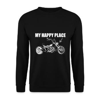 Trike - Unisex Pullover - Schwarz - Vorne - Alina (178cm) & Michal (187cm)