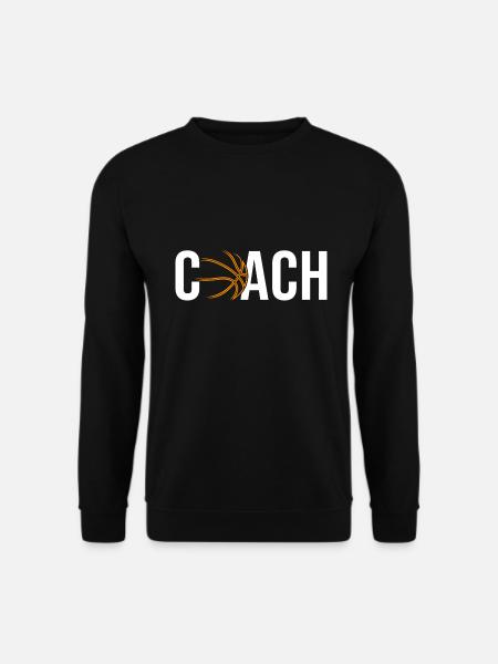 Entrenador Baloncesto Baloncesto - Sudadera unisex - negro