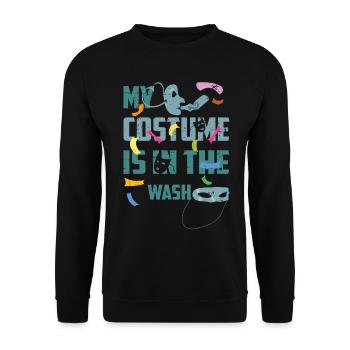Pas de costumes pour le carnaval - Sweat-shirt Unisexe - noir - Devant - Alina (178cm) & Michal (187cm)