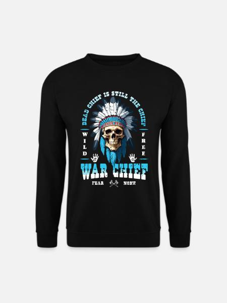 Indian Skull - Unisex Sweatshirt - black