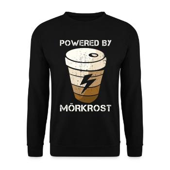 Mörkrost - Sweat-shirt Unisexe - noir - Devant - Alina (178cm) & Michal (187cm)