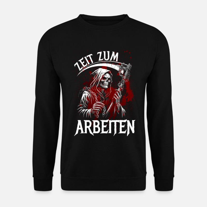 Il est temps de travailler - Sweat-shirt Unisexe - noir