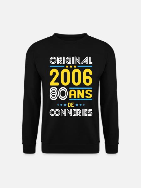 Original – 2006 – 20 Jahre - Unisex Pullover - Schwarz