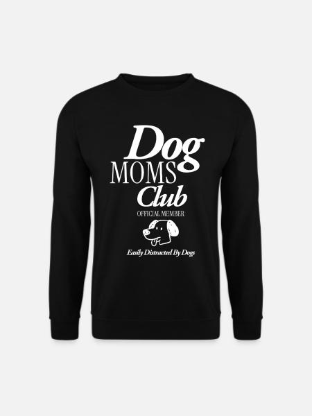 Dog Moms Club - Unisex Sweatshirt - black