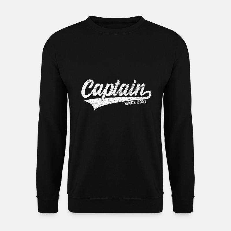 2021 CAPTAIN SINCE - Unisex Sweatshirt - black