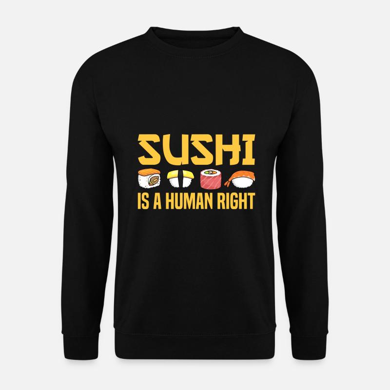 Sushi - Unisex Pullover - Schwarz