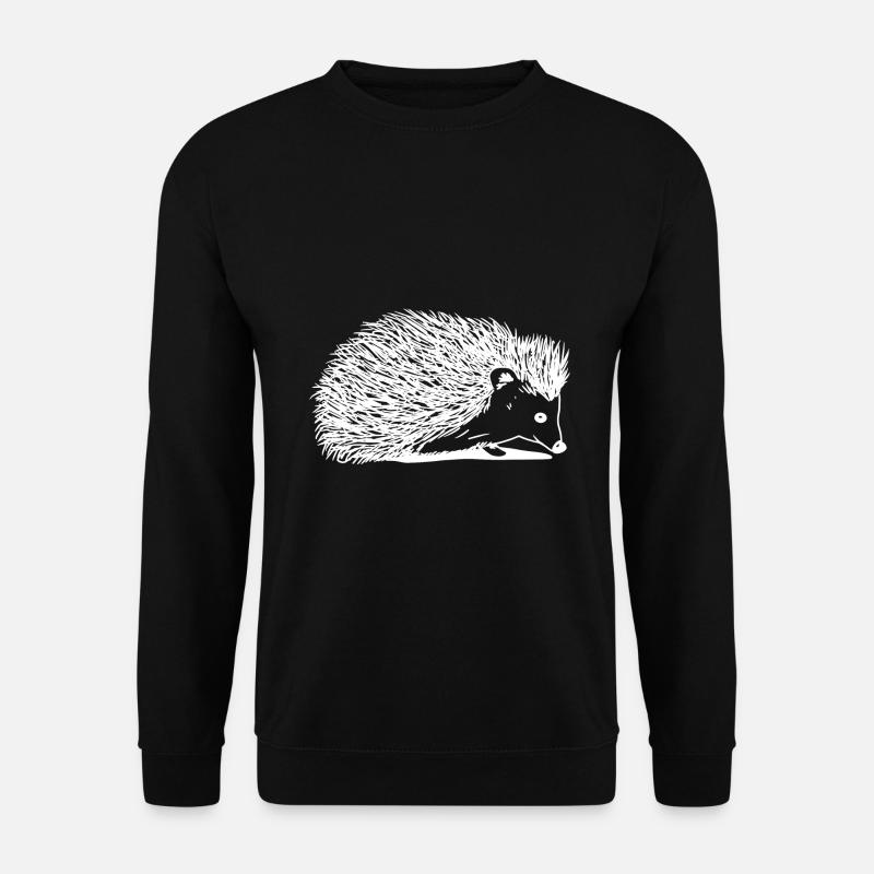 Hedgehog - Unisex Sweatshirt - black