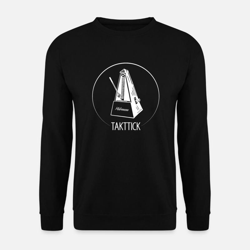 Takttick Metronome Funny - Unisex Sweatshirt - black