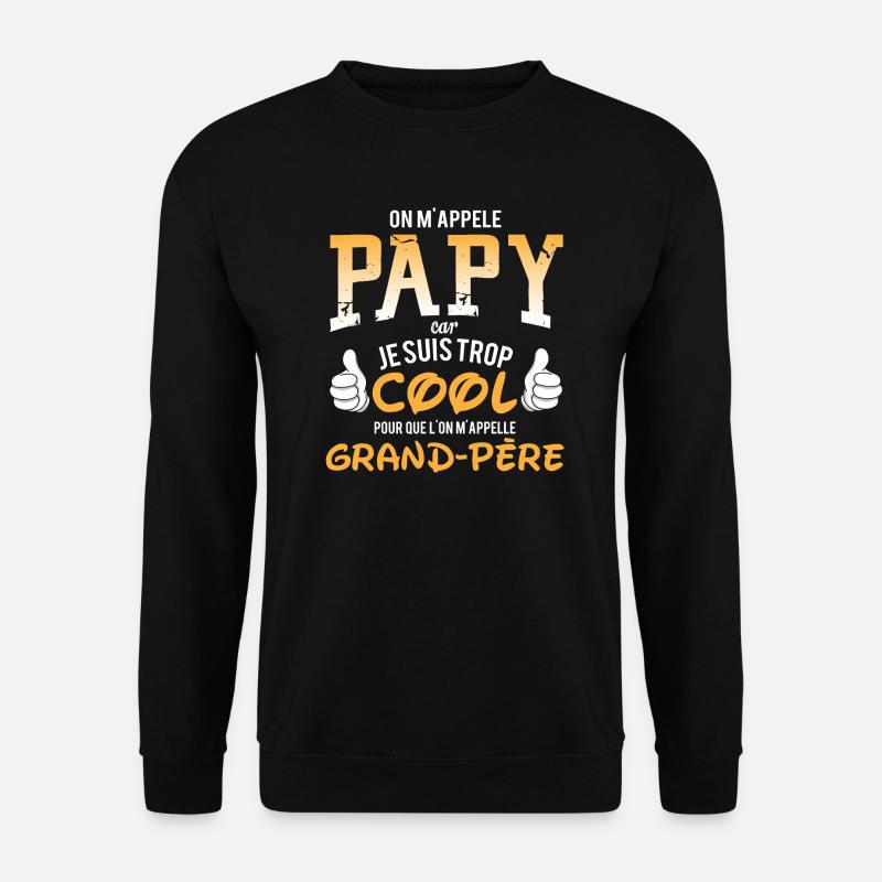 PAPY COOL - Sweat-shirt Unisexe - noir