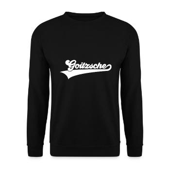 GOITZSCHE GOITZSCHESEE BITTERFELD WOLFEN - Unisex Pullover - Schwarz - Vorne - Alina (178cm) & Michal (187cm)