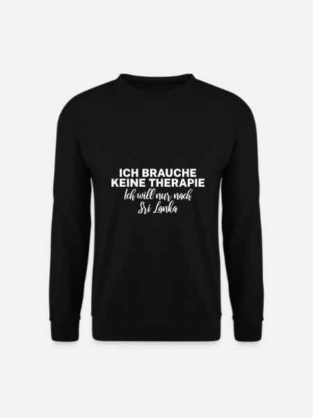 sri lanka - Unisex Pullover - Schwarz