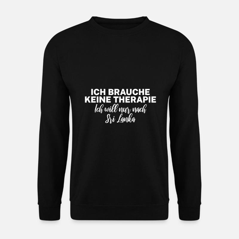 sri lanka - Unisex Pullover - Schwarz