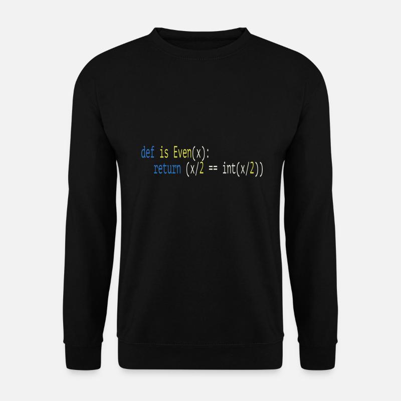 Programmer Humor - Unisex Pullover - Schwarz