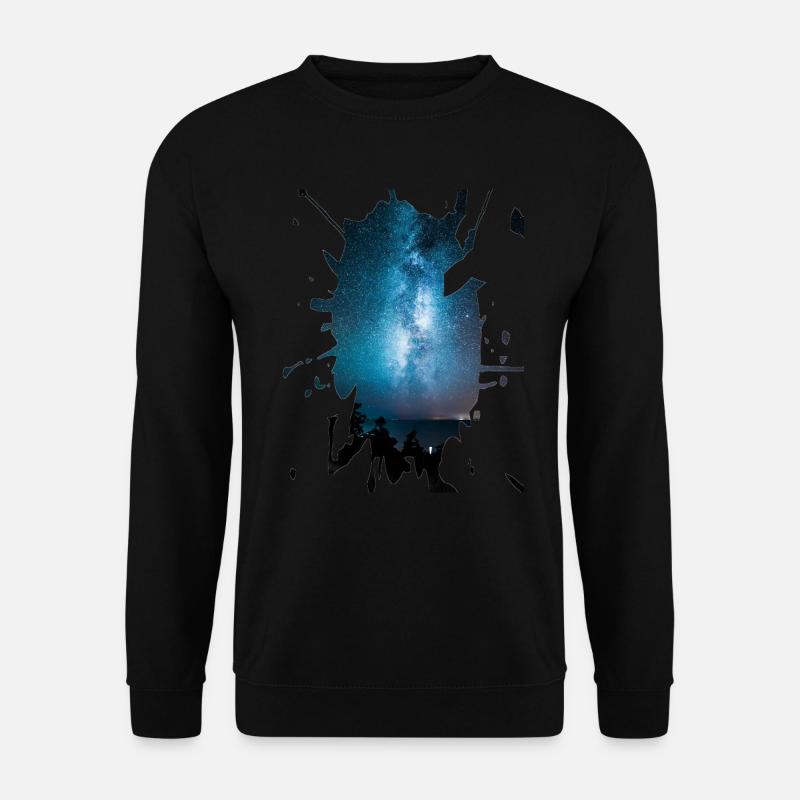 Sterne - Unisex Pullover - Schwarz