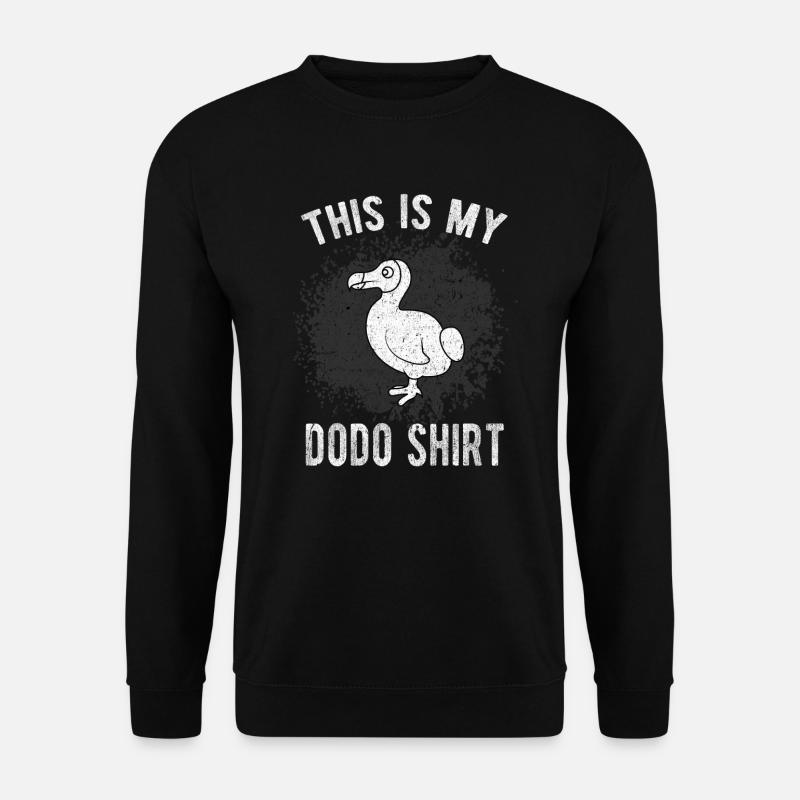 Dodo Vogel - Lustiges Dodo - Unisex Pullover - Schwarz
