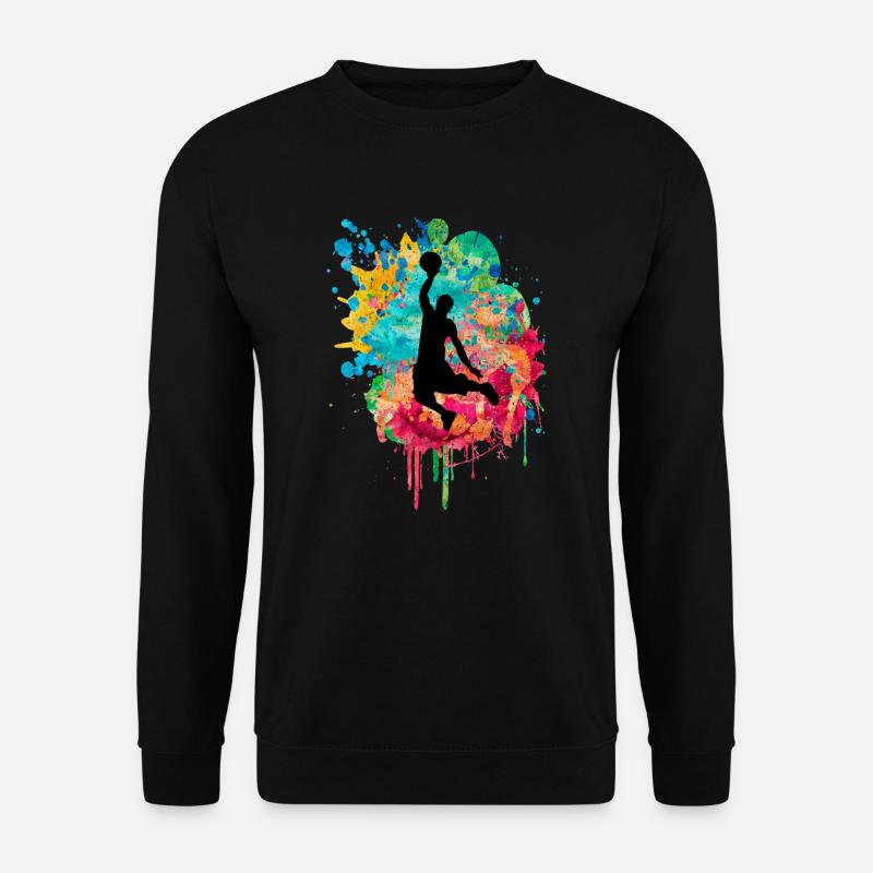 Basketball Spieler - Unisex Pullover - Schwarz