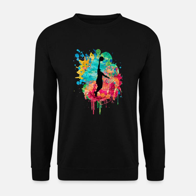Basketball Spieler - Unisex Pullover - Schwarz
