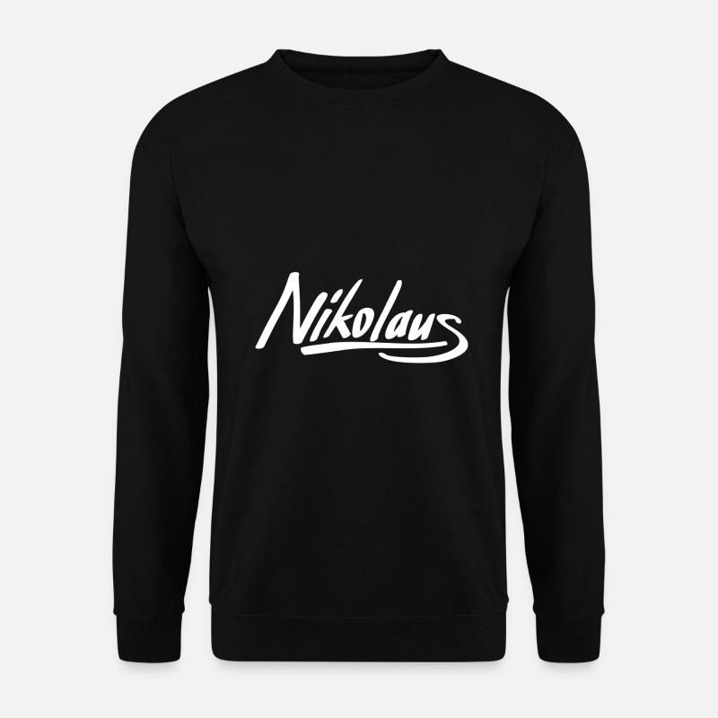 Nikolaus - Unisex Pullover - Schwarz