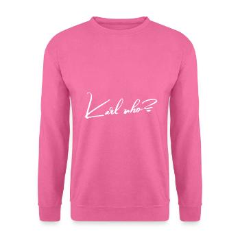 Karl-who - Unisex Sweatshirt - pink - Front
