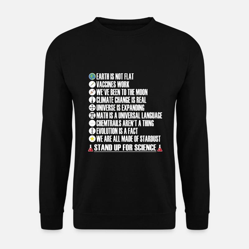 Stand up for Science - Unisex Sweatshirt - black