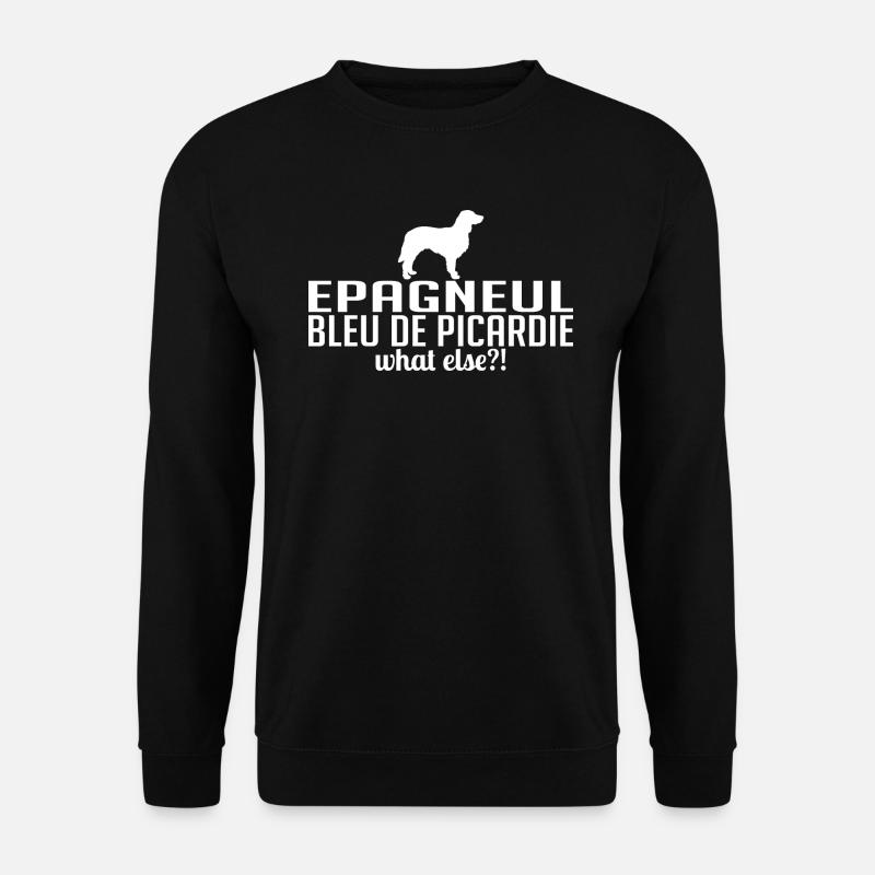EPAGNEUL BLEU DE PICARDIE what else Hunde Wilsigns - Unisex Pullover - Schwarz