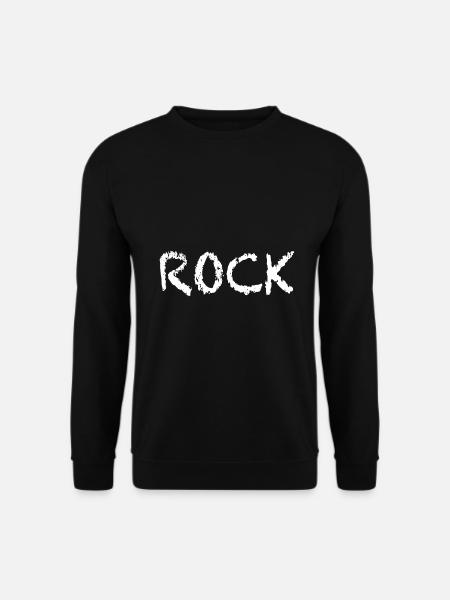 rock - Sweat-shirt Unisexe - noir