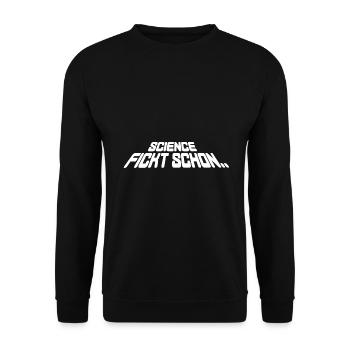 Science Fiction - Unisex Pullover - Schwarz - Vorne - Alina (178cm) & Michal (187cm)