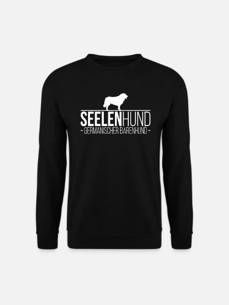 GERMANISCHER BÄRENHUND Seelenhund Hunde Wilsigns - Unisex Pullover - Schwarz