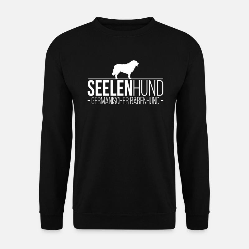 GERMANISCHER BÄRENHUND Seelenhund Hunde Wilsigns - Unisex Pullover - Schwarz