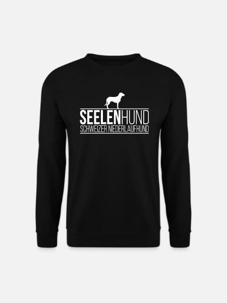 Schweizer Niederlaufhund Seelenhund Hunde Wilsigns - Unisex Pullover - Schwarz