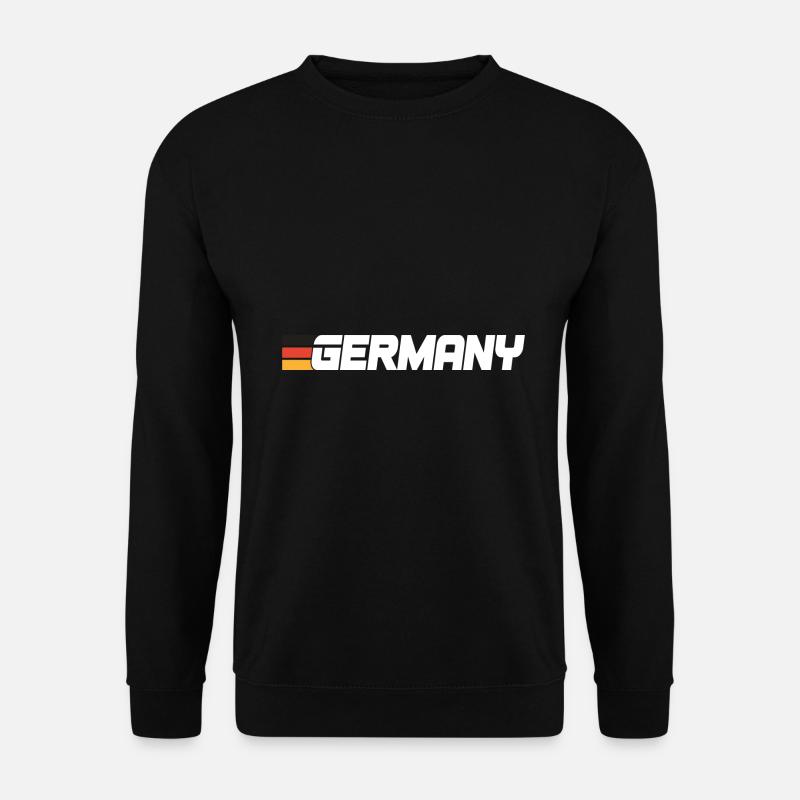 Drapeau rétro Jersey Allemagne - Sweat-shirt Unisexe - noir