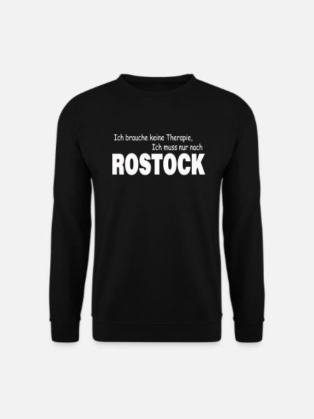 Therapie ROSTOCK - Unisex Pullover - Schwarz
