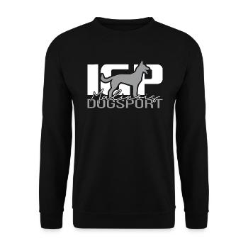 IGP Malinois Dogsport Hundesport Hunde Wilsigns - Unisex Pullover - Schwarz - Vorne - Alina (178cm) & Michal (187cm)