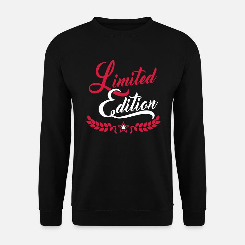 Limited Edition - Unisex Pullover - Schwarz