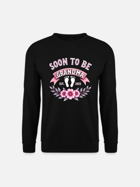Bientôt grand-mère, 2025 - Sweat-shirt Unisexe - noir