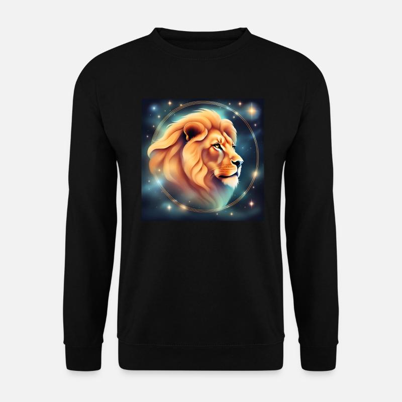 Leo Zodiac Astrology Gift - Unisex Sweatshirt - black