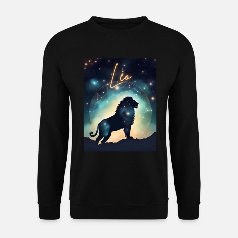 Leo Horoscope Leo Gift - Unisex Sweatshirt - black