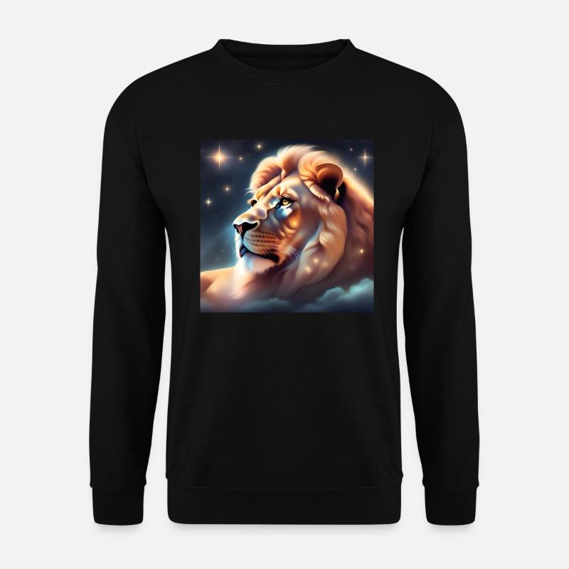 Leo Star Horoscope Gift - Unisex Sweatshirt - black