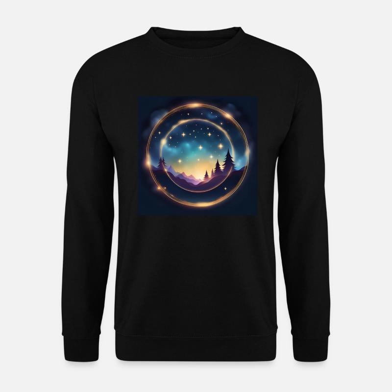 Idée cadeau Zodiaque Lion - Sweat-shirt Unisexe - noir