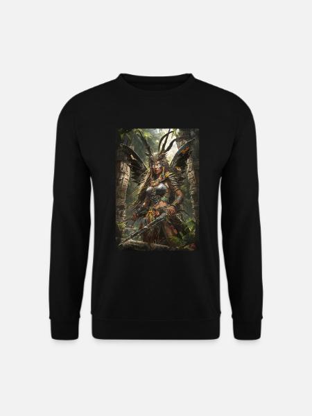 Warrior Mythology Myth Gift - Unisex Sweatshirt - black