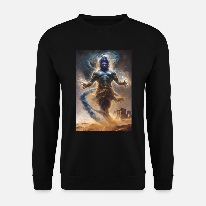 Genie Mythology Myth Gift - Unisex Sweatshirt - black