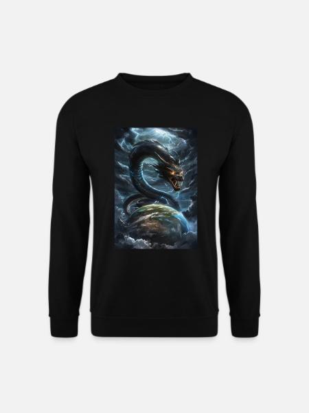 Basilisk Mythology Myth Gift - Unisex Sweatshirt - black