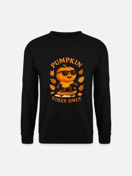 Halloween Pumpkin Costume Gift - Unisex Sweatshirt - black
