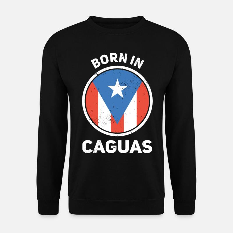 Puerto Rico - Unisex Pullover - Schwarz