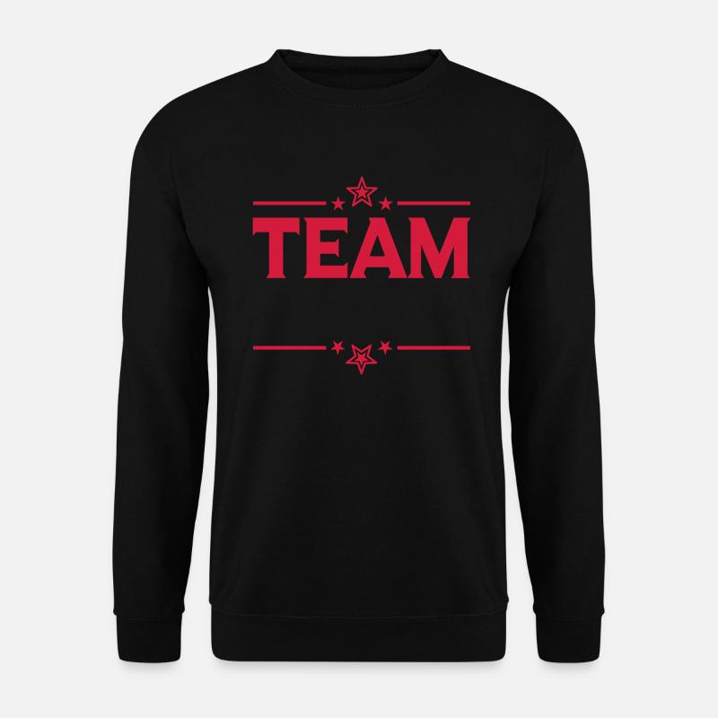 Team Stars - Unisex Sweatshirt - black