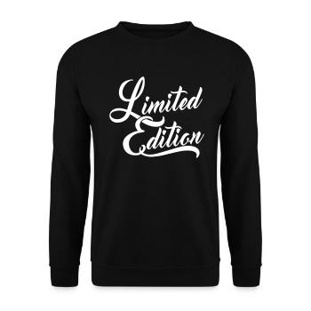 Limited Edition - Unisex Sweatshirt - black - Front - Alina (178cm) & Michal (187cm)